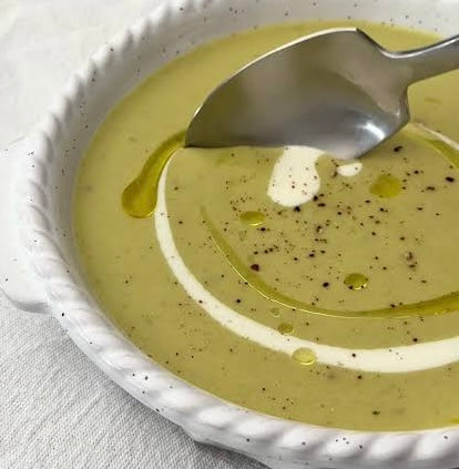 Soupe poireaux boursin